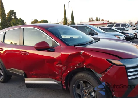 2025 Nissan Kicks Sv Fwd z USA, uszkodzony, nr VIN 3N8AP6CA9SL393692